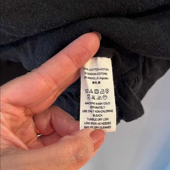 WE THE FREE Black Puff Sleeve Top - Picture 5 of 5